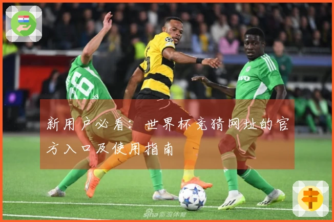 新用户必看：世界杯竞猜网址的官方入口及使用指南